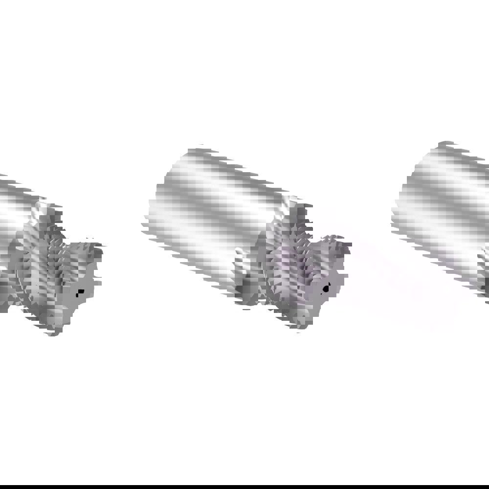 Helical Flute Thread Mill: 1/2, Internal & External, 4 Flute, Solid Carbide